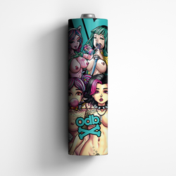 All Girls XXX 21700 ODB Wraps (Pack of 4)