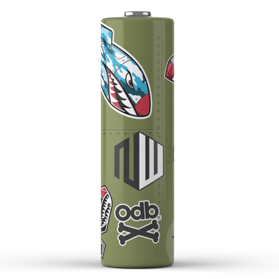 Nachtwerks Bomb Collab Wrap 18650