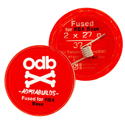 Fused RBA Base 0.4 Ohm 2 x 27/37g