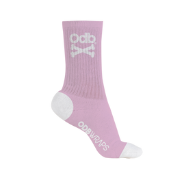 Pink ODB Crew Socks
