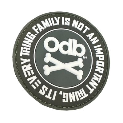 ODB 3D Rubber Velcro Patch 3.5 inch